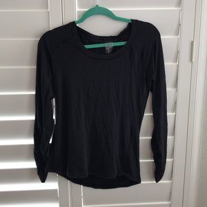 Black long sleeve shirt